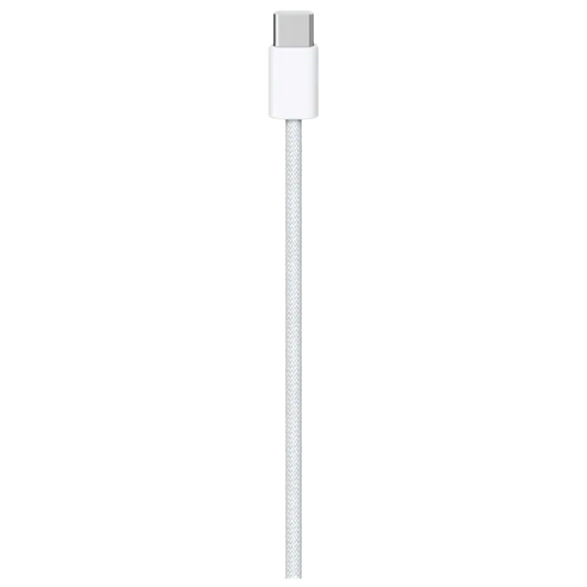 Apple Type C to Type C 3.2 Feet (1M) Charging Cable (Woven Design, White)