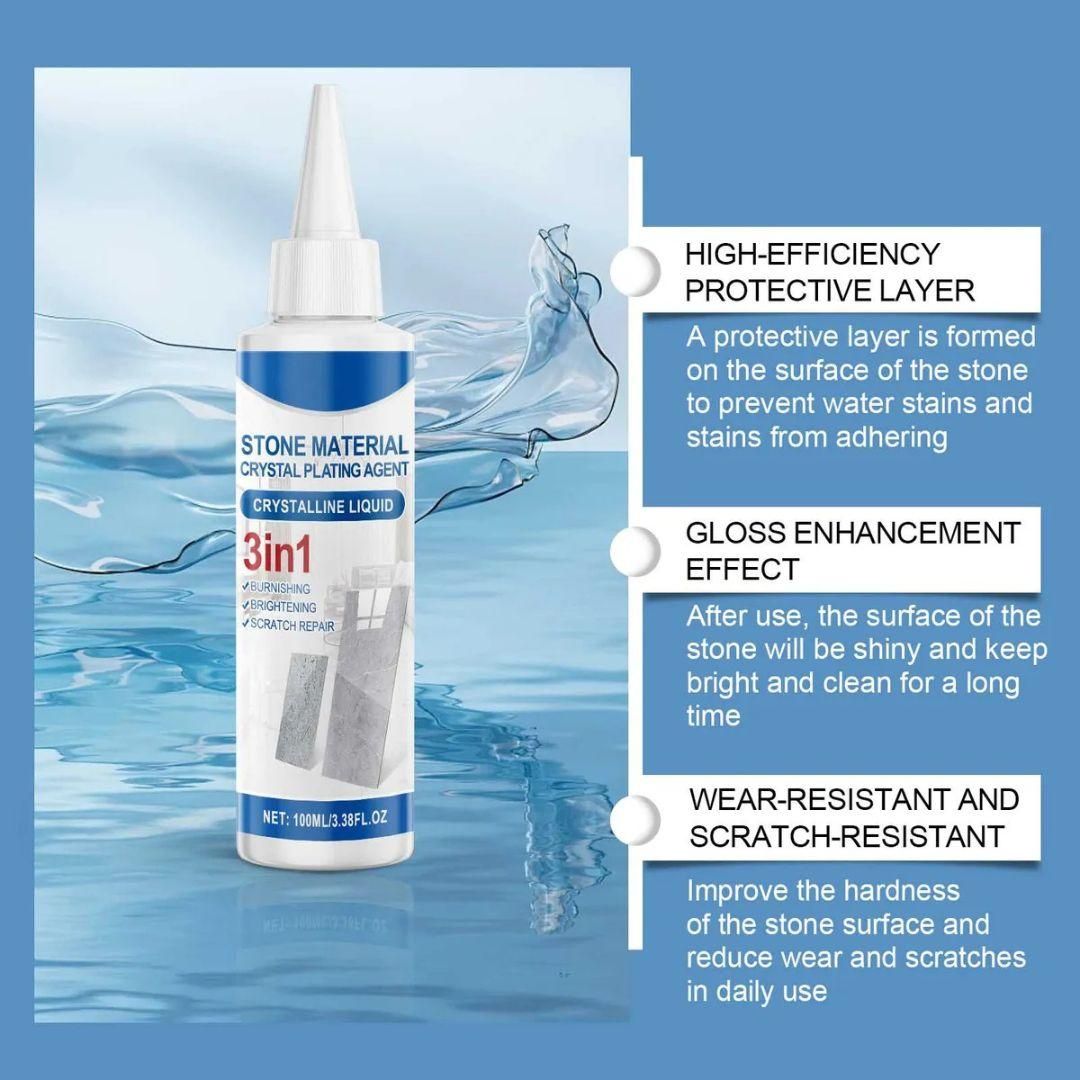 Stone Material Crystal Plating Agent 100Ml (Pack of 2)