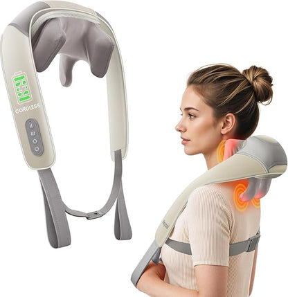 Neck and Back Massager, Necck Massager with Heating, Body Massage